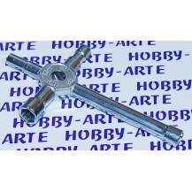 5,5/ 7/ 8/ 10 MM, LLAVE DE BUJIAS
