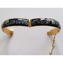 PULSERA SEMIRIGIDA DE LLUVIA DE COLORES  (DIAM. 6,4 CM)