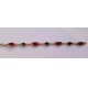 PULSERA OVAL, 4 ESMALTES  (19 CM)