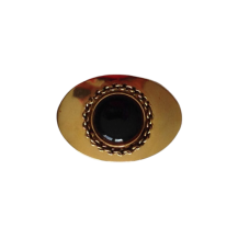 BROCHE ANTIGUO REDONDO  (6X4 CM)