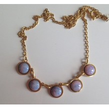 COLLAR REDONDO NUBES, 5 ESMALTES  (42 CM)