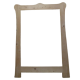 MARCO ANTIGUO 50X70 CM INTERIOR y 65,5X91 CM EXTERIOR EN PINO