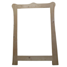 MARCO ANTIGUO 50X70 CM INTERIOR y 65,5X91 CM EXTERIOR EN PINO