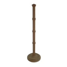 PIE DE LAMPARA CAÑA EN HAYA, 55 CM DE ALTO