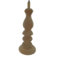 PIE DE LAMPARA DE HAYA, 39 CM DE ALTO