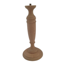 PIE DE LAMPARA DE HAYA, 27,5 CM DE ALTO