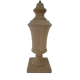 PIE DE LAMPARA DE HAYA, 33,5 CM DE ALTO