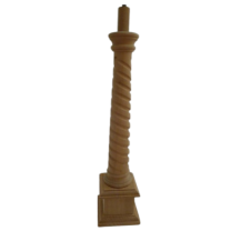 PIE DE LAMPARA DE HAYA, 50 CM DE ALTO