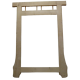 MARCO ANTIGUO 61X60 CM  INTERIOR y 103X75 CM EXTERIOR EN PINO