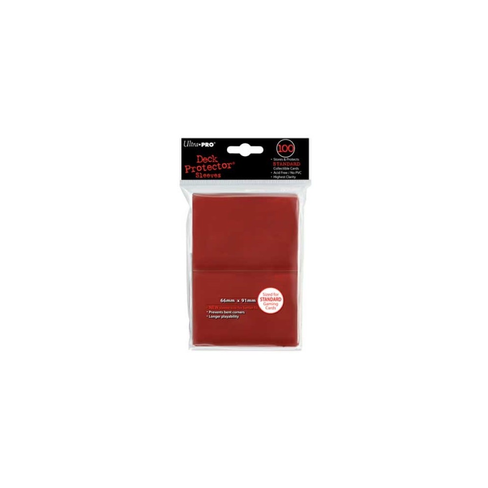 SLEEVE RED NEW  100 CT  (FUNDAS DE CARTAS)