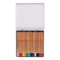 LAPICES DE COLORES, CAJA METALICA BZL EXPRESSION, 24 UNID