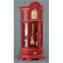 GRAN RELOJ DE RINCONERA CON MECANISMO  (FUNCIONA)