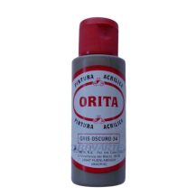 GRIS OSCURO 34, PINTURA ACRILICA, 60 ML