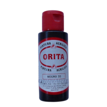 NEGRO 35, PINTURA ACRILICA, 60 ML