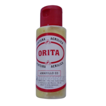 AMARILLO 03, PINTURA ACRILICA, 60 ML