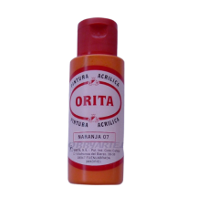 NARANJA 07, PINTURA ACRILICA, 60 ML