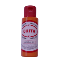 NARANJA 07, PINTURA ACRILICA, 60 ML