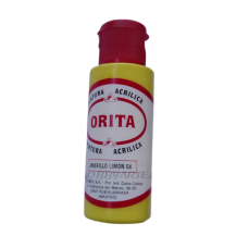 AMARILLO LIMON 04, PINTURA ACRILICA, 60 ML