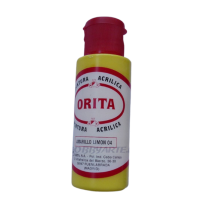 AMARILLO LIMON 04, PINTURA ACRILICA, 60 ML