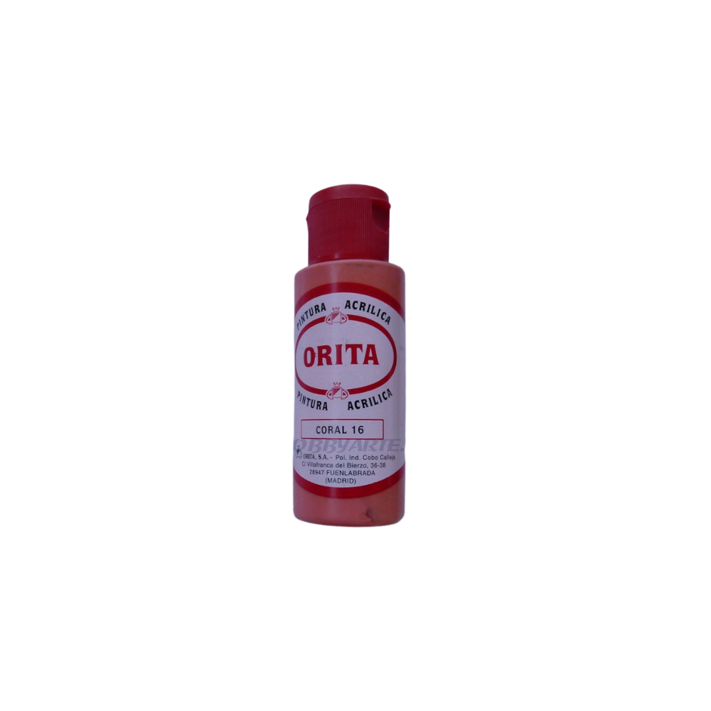 CORAL 16, PINTURA ACRILICA, 60 ML