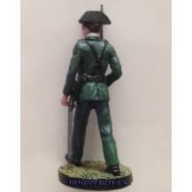 GUARDIA CIVIL OFICIAL CON UNIFORME DE PASEO Y SABLE
