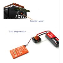 CHEETACH, MOTOR CON SENSOR C/10 Y TARJETA PROGRAMADORA, 1/10