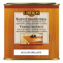 BARNIZ DE EBANISTERIA INCOLORO BRILLANTE, 500 ML