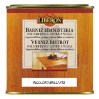 BARNIZ DE EBANISTERIA INCOLORO BRILLANTE, 500 ML