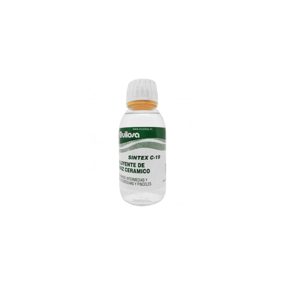 SINTEX C-19, DILUYENTE DEL BARNIZ CERAMICO, 125 ML