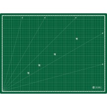 TAPETE DE CORTE VERDE DE 45X60 CM