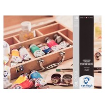 BLOC DE PAPEL PARA OLEO 24X32 CM 240 GR, 10 HOJAS