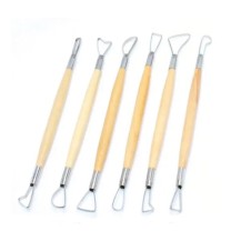 VACIADORES PARA MODELADO, 6 PIEZAS DE 20 CM