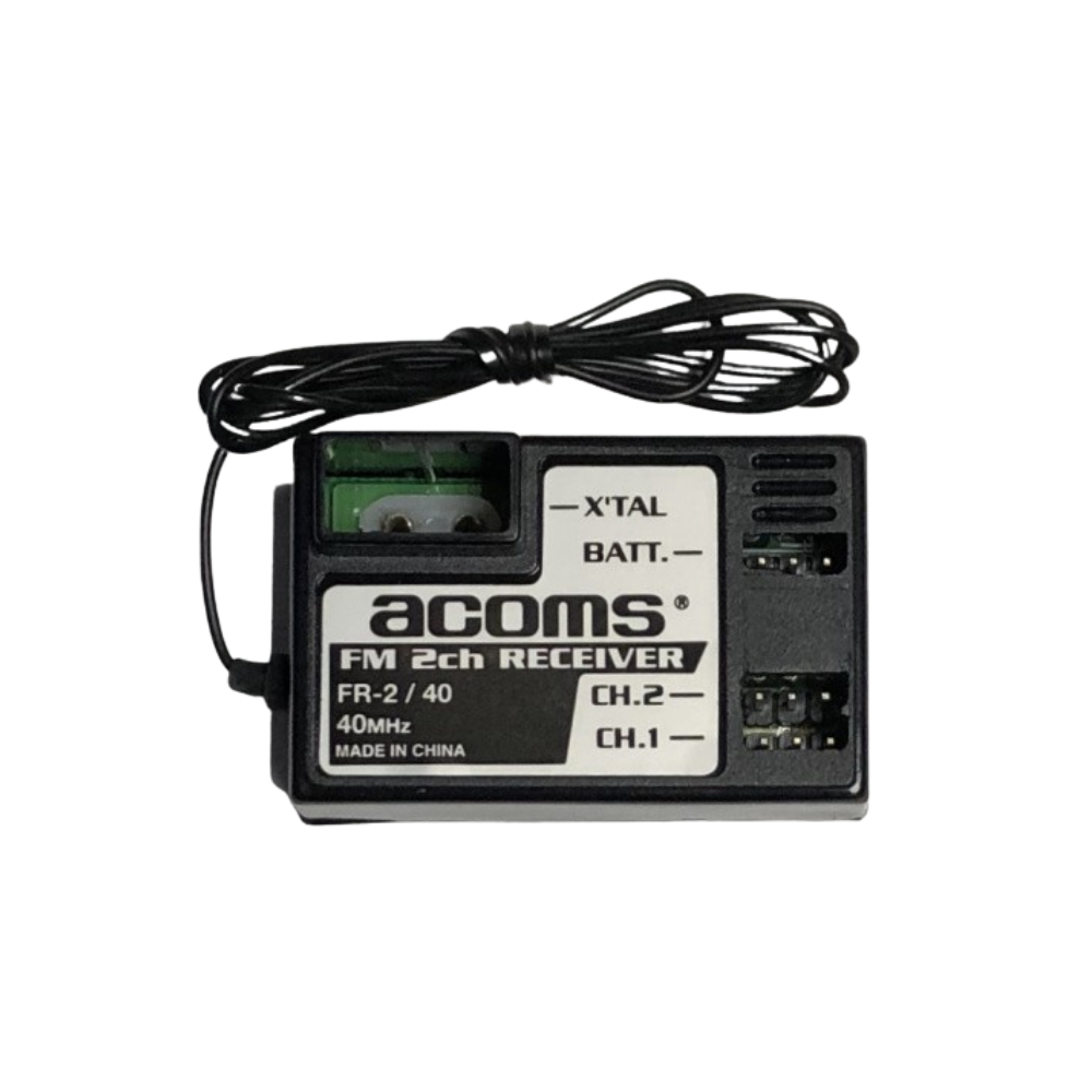 RECEPTOR 2 CH FM 40 MAH