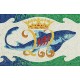 DELFIN (GAUDI), KIT MOSAICO 32X21 CM