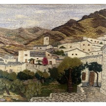 EL PUENTE Y LA CASONA  (106X130 CM)