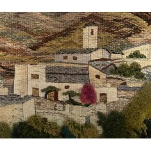 EL PUENTE Y LA CASONA  (106X130 CM)