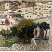 EL PUENTE Y LA CASONA  (106X130 CM)