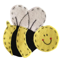 BROCHE ABEJA  (9,8X9 CM