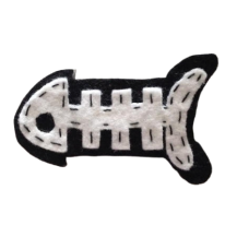 BROCHE RASPA DE PESCADO  (8X5 CM)