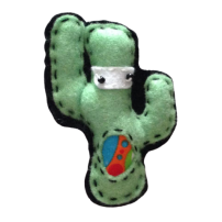 BROCHE DE CACTUS  (6,2X9 CM)