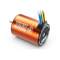 TORO 540, MOTOR BRUSHLESS 6T 3200KV 4P BL MOTOR, 1/10