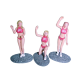 "PIT BABES" FIGURAS DE PLOMO, 3 UNID