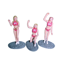 "PIT BABES" FIGURAS DE PLOMO, 3 UNID