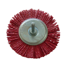 100X6 MM, POLYBROSSE ROJO CIRCULAR  (CEPILLO PARA TALADRO)