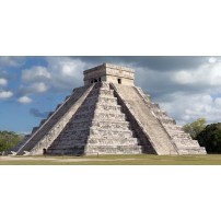 TEMPLO DE KUKULCAN MAYA, CHICHEN ITZA SIGLO X-XII, 1/175