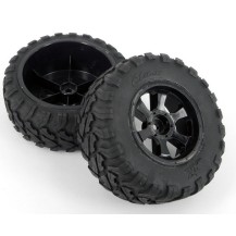 RUEDA MONTADA OFF ROAD, 2 UNID  1/10