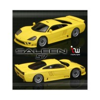 02M FORD SALEEN S7 RTR, COLOR AMARILLO, 1/28