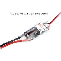 UBEC-3A, 5 VOLT  (2-5 LIPOS / 5-15 NIMH)