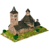 IGLESIA ROMANICA DE VILAC, ESPAÑA SIGLO SII, 1/100