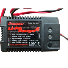 CARGADOR LiPO 4 AMP 12 VOL 1-3 ELEMENTOS